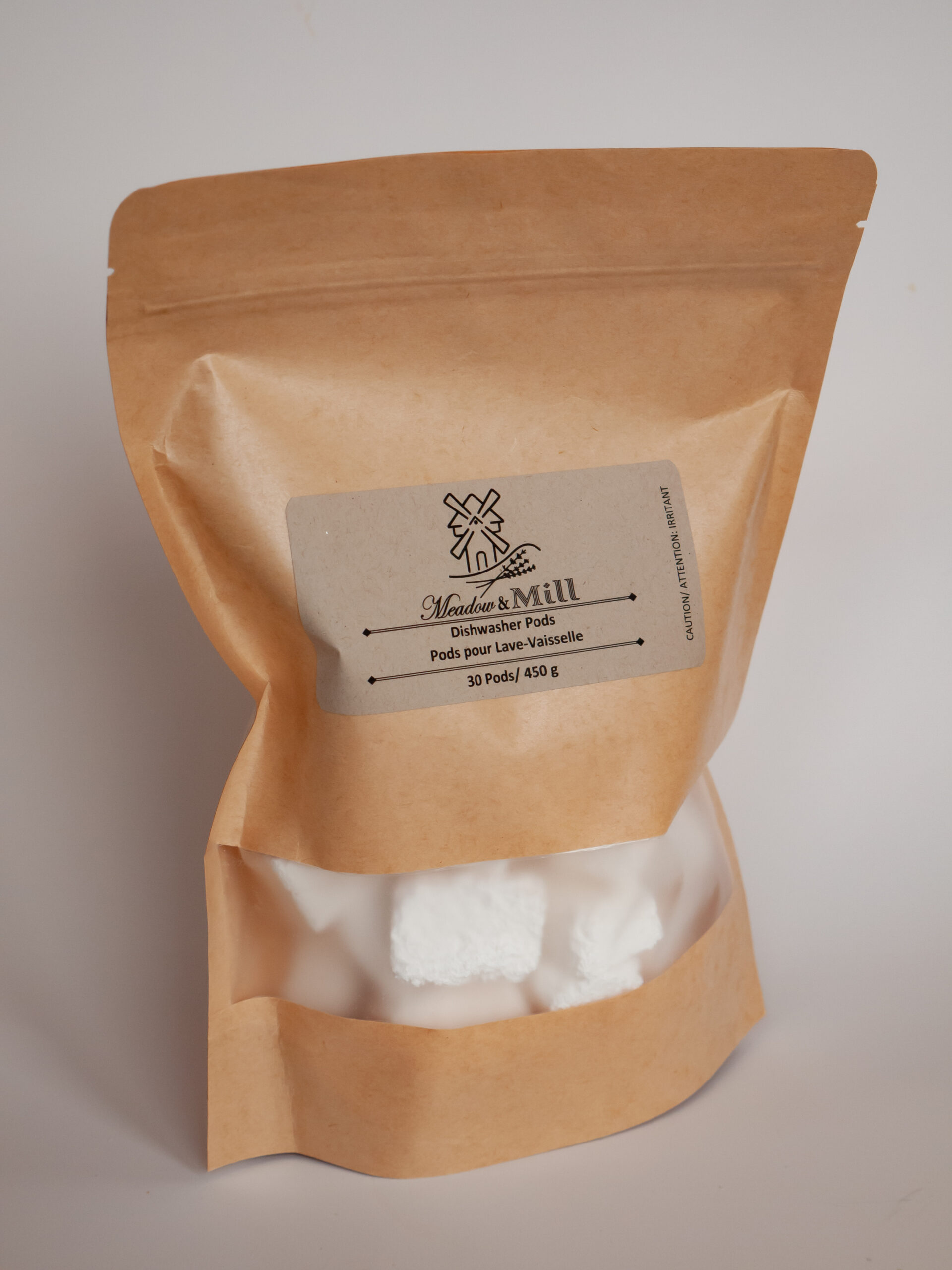 Natural Dishwasher Pods with Enzymes