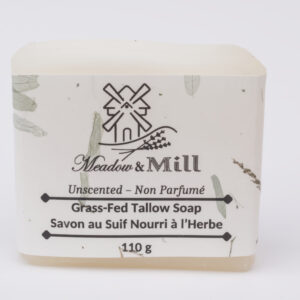 Grass-Fed Tallow Soap - Unscented