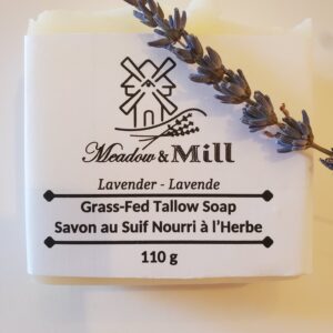Grass-Fed Tallow Soap - Lavender