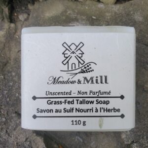 Grass-Fed Tallow Soap - Unscented