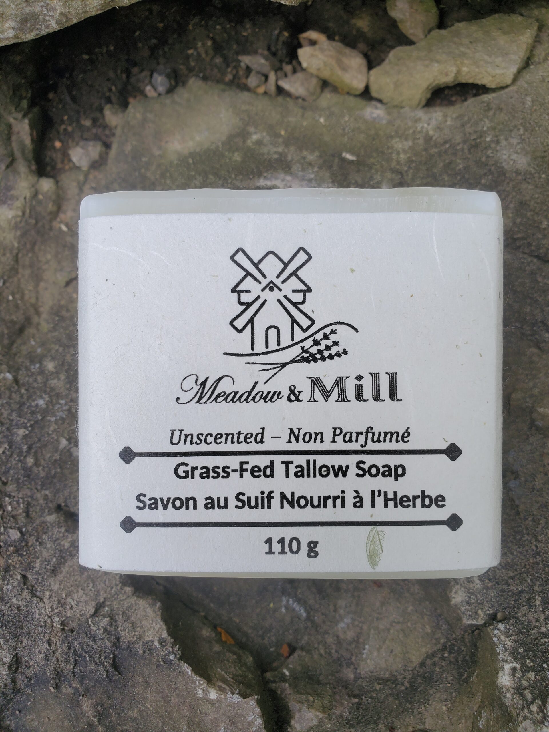 Grass-Fed Tallow Soap - Unscented