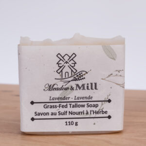 Grass-Fed Tallow Soap - Lavender