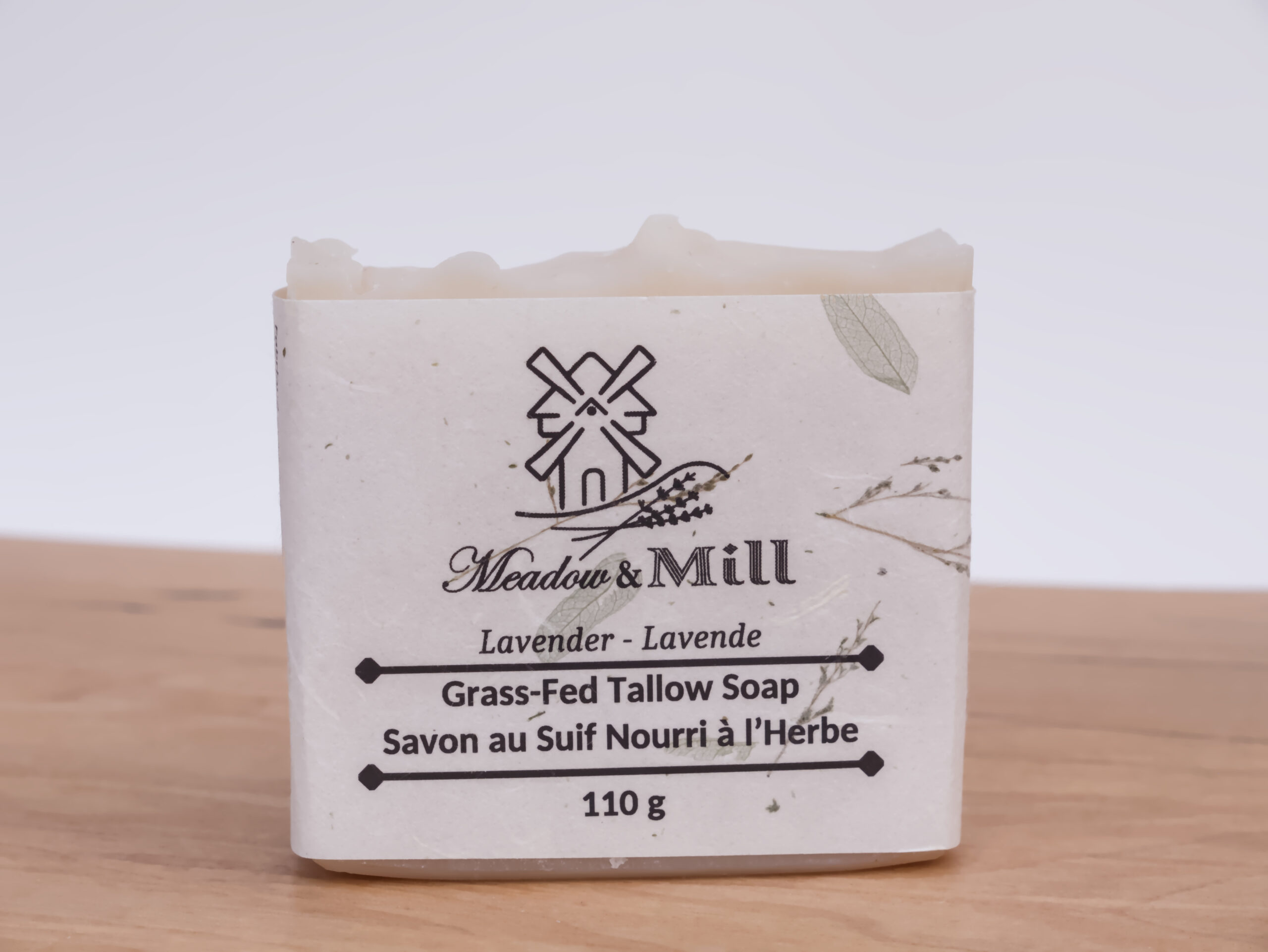 Grass-Fed Tallow Soap - Lavender